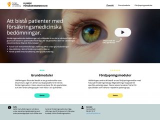 Webbutbildning i försäkringsmedicin