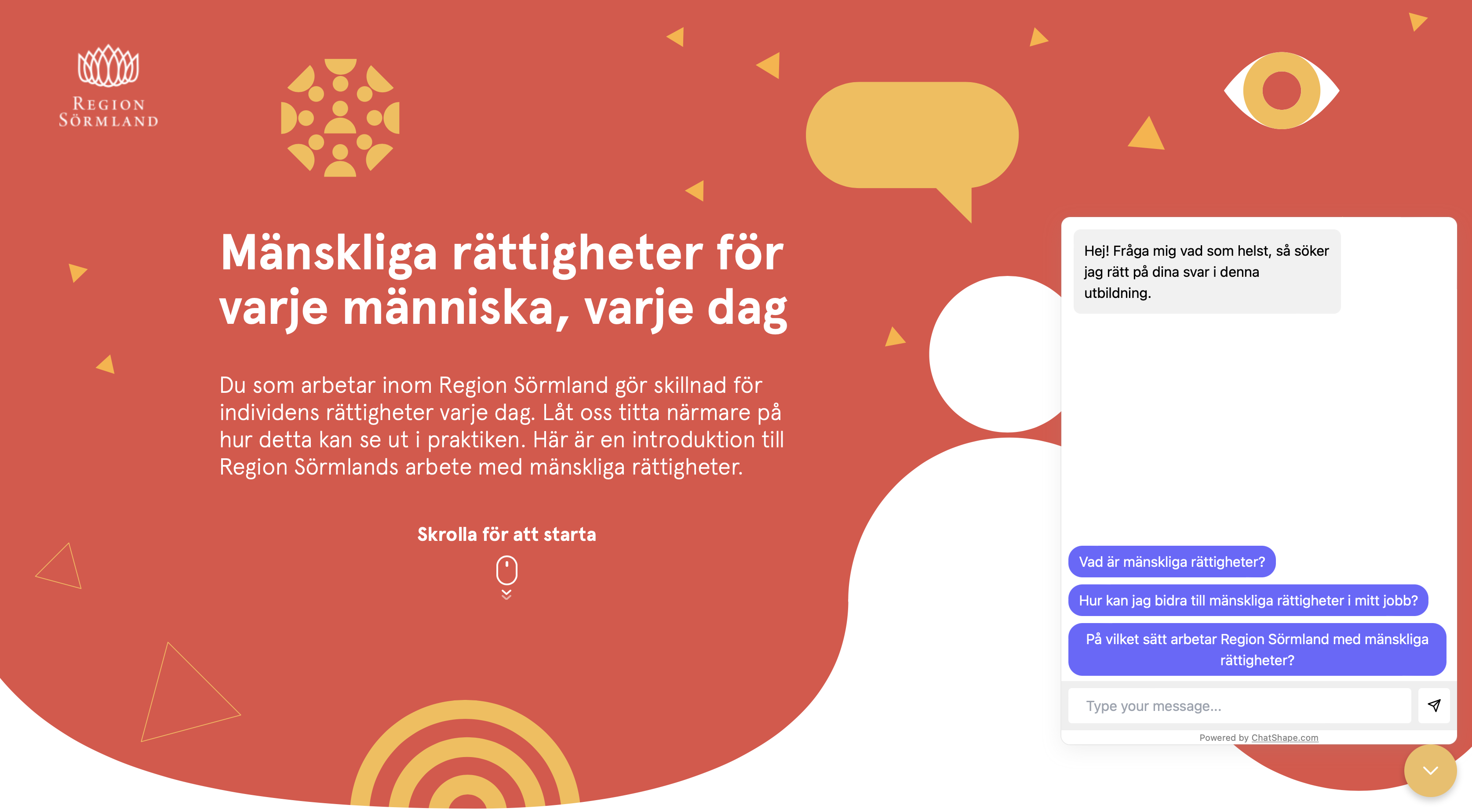 AI-chatt i digital utbildning och e-learning