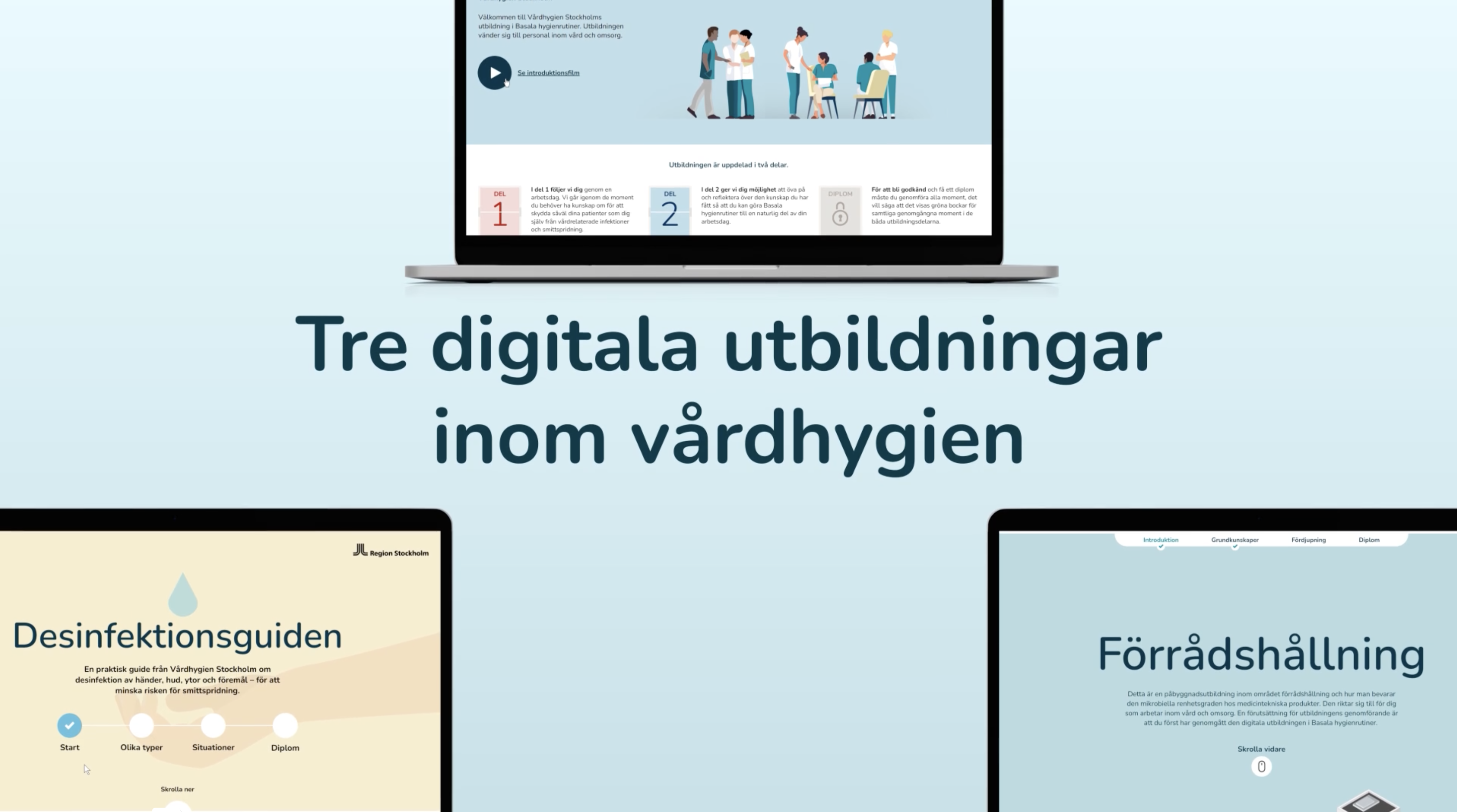 Webbutbildning e-learning hälso- och sjukvård
