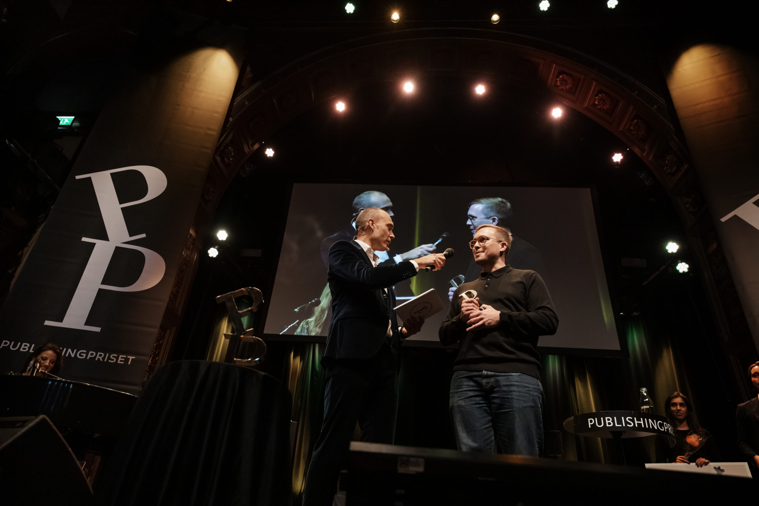 Prisutdelning på Publishingpriset